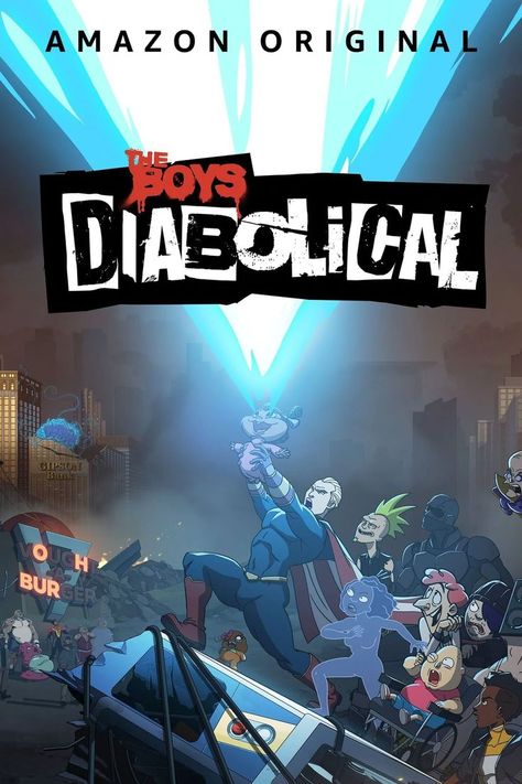 The Boys Diabolical, Boys Presents, Top Rated Movies, Gangsta Anime, Aisha Tyler, Boys Artwork, Series Wallpaper, Joker Poster, Foreign Movies