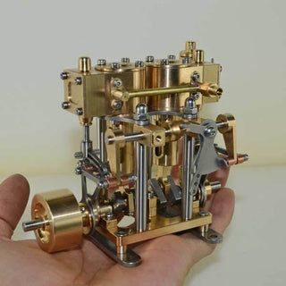 Steam Engine Model Kit | Mini Steam Engine - EngineDIY– Translation missing: en.general.meta.page Steam Engine Kit, Model Steam Engine, Live Steam Locomotive, Steam Engine Model, Stirling Engine, Electric Generator, Engines For Sale, Steam Generator, Steam Engines