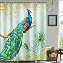 Check this out at Amazon Peacock Shower Curtain, Bath Curtain, Bathroom Curtain, Shower Curtain, Polyester Fabric, Bath, Shower