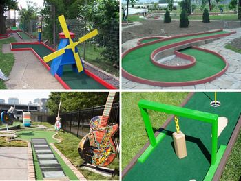 The Mini-Golf Sculpture Project! by The Art Guru | TpT Golf Tournament Games, Golf Club Crafts, Mini Golf Party, Outdoor Mini Golf, Minature Golf, Portable Mini Golf, Giant Yard Games, Mini Golf Games, Goofy Golf