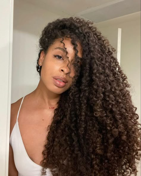 Long 3b/3c Hair, Long 3c Curls, Long 3b Hair, Long 3c Curly Hair, Long 3c Hair, 3c Curly Hair, Long Natural Curly Hair, Big Natural Hair, Curly Afro Hair