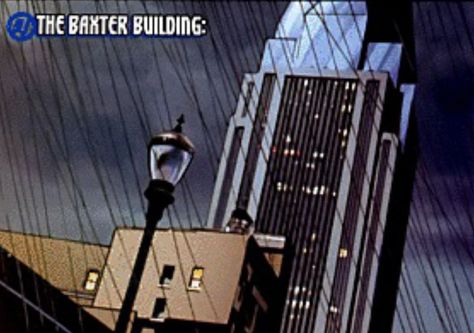 The Fantastic Fours HQ The Baxter Building Baxter Building, Fam Aesthetic, List Of Characters, Fantastic Four, That Way, Building