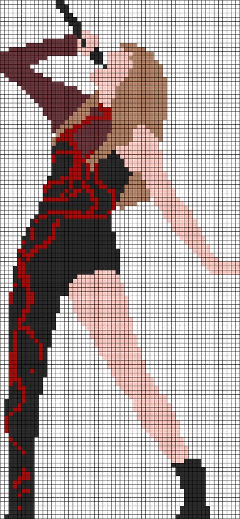 Alpha pattern #160578 | BraceletBook Reputation Grid Pattern, Eras Tour Pixel Grid, Eras Tour Pixel Art, Reputation Pixel Art, Cross Stitch Taylor Swift Pattern, Taylor Swift Crochet Blanket Pattern, Taylor Swift Perler Bead Ideas, Taylor Swift Crochet Graph, Taylor Swift Perler Beads Pattern