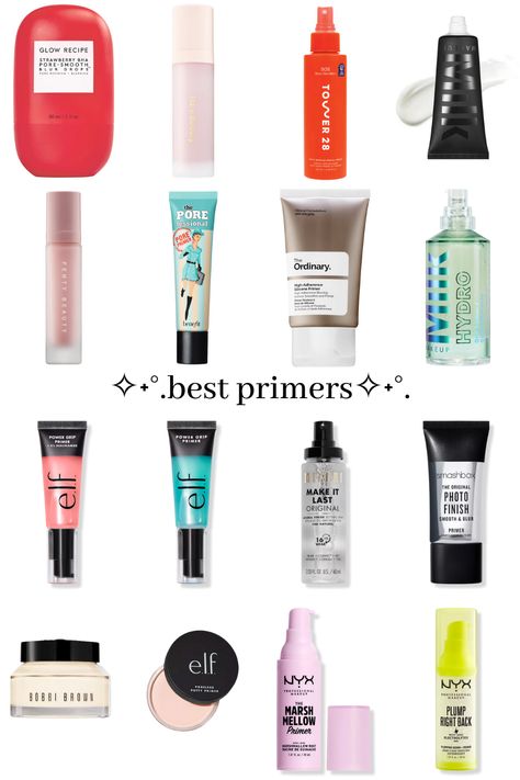 Primer Aesthetic, Makeup Ulta, Safe Makeup, Ulta Makeup, Makeup Sephora, Makeup Order, Huda Beauty Makeup, Makeup List, Makeup Artist Tips