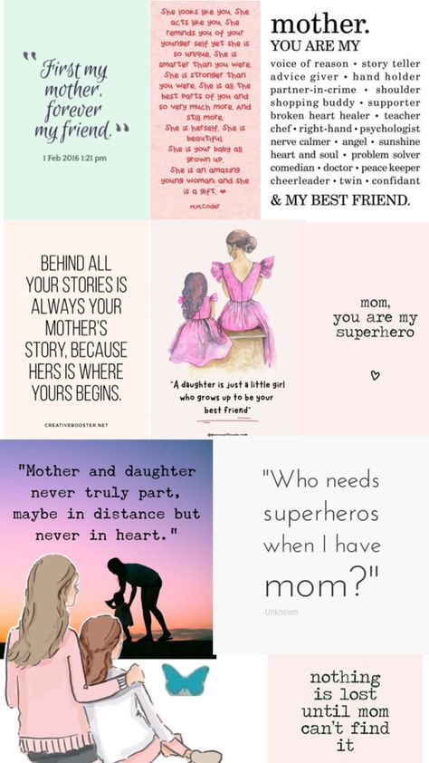 The bond between a mother and a daughter 👩‍👧 Mother And Daughter Wallpaper, Daughter Wallpaper, All Heart, A Daughter, Mother And Daughter, Heart Soul, Psychologist, A Mother, Like You