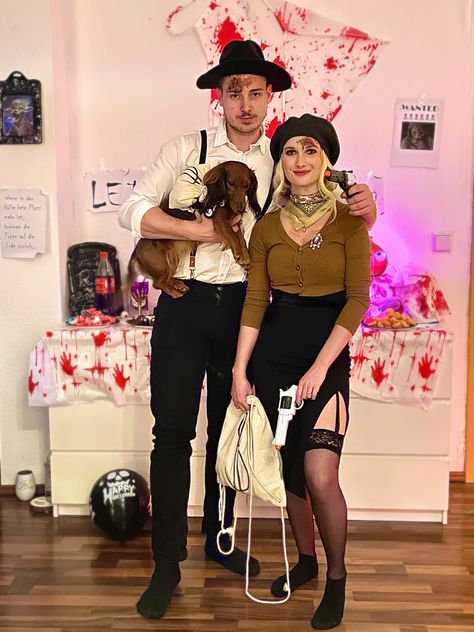 Bonnie And Clyde, Bonnie N Clyde, Halloween 2023, Halloween Ideas, Costume Ideas, Halloween, Quick Saves