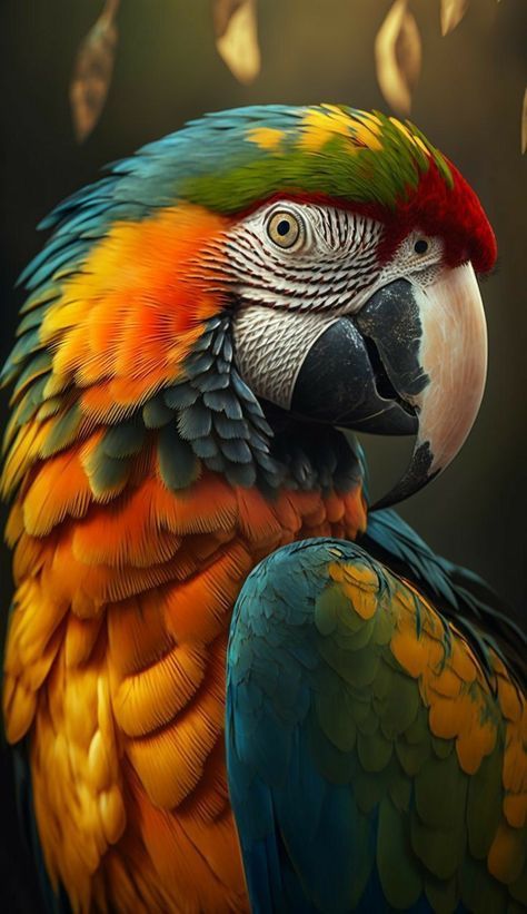 Macaw Art, Alligators Art, Regard Animal, Parrot Painting, Parrots Art, Wild Animals Pictures, Neo Geo, Animal Portraits Art, Colorful Parrots