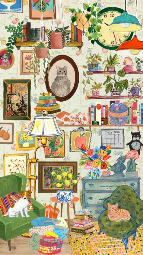 #moodboard #vintage #aesthetic #decor #homedecor #roominspo #shufflefyp #cute #clutter #crowded #collageart Wallflower Wallpaper, Walls Louis Tomlinson, Vintage Aesthetic Decor, Poster Diy, Patterns Wallpaper, Apple Watch Wallpaper, Phone Aesthetic, Cute Patterns, Aesthetic Decor