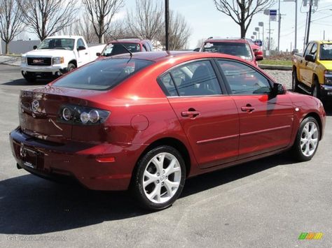 2008 Mazda 3 - Copper Mica Red Mazda 3 2008, Mazda 3 2009, Mazda 3 Sedan, Mazda 3, Mazda, Dream Cars, Suv Car, Copper, Cars