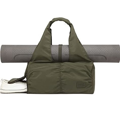 Y.U.M.C. Travel Yoga Gym Bag for Women, Carrying Workout Gear, Makeup, and Accessories, Shoe Compartment and Wet Dry Storage Pockets Gear Makeup, Yoga Gym Bag, Makeup And Accessories, Yoga Mat Holder, Yoga Mat Strap, Baby Luggage, Yoga Strap, Wear Perfume, Sports Bags Gym