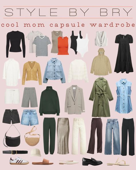 Don’t be a regular mom, be a cool mom with this capsule wardrobe. 😎 Message in the comments for links #capsulewardrobe #coolmom #fashiontips #momsofinstagram #whattowear #momfashion #springcapsule #outfitideas #aritzia #lululemon #zara Sahm Capsule Wardrobe 2024, Mom Wardrobe Capsule, Mom Capsule Wardrobe 2024, Stay At Home Mom Capsule Wardrobe, Mom Wardrobe, Spring Capsule, Cool Mom, Fashion Capsule, Mom Outfits