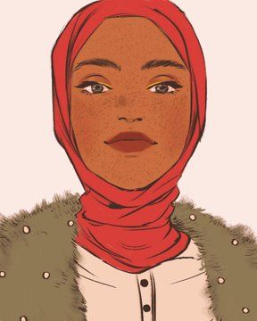 Hijab Drawing, Buku Harry Potter, Arte Sketchbook, Wow Art, Wallpapers Iphone, Tattoo Photo, A Drawing, Art Drawings Sketches, Cartoon Art Styles