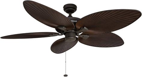 Best Outdoor Ceiling Fans, Tropical Ceiling, Tropical Ceiling Fans, Patio Fan, 52 Inch Ceiling Fan, Bronze Ceiling Fan, Palm Island, Bowl Light, Ceiling Fan Blades