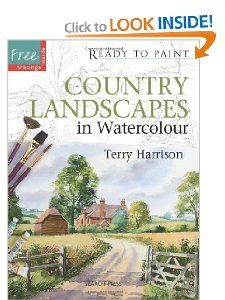 Country Landscapes in Watercolour (Ready to Paint): Terry Harrison: 9781844486434: Amazon.com: Books Watercolors Landscapes, Terry Harrison, Dvd Art, Teaching Watercolor, Watercolor Books, Watercolor Tree, Watercolor Mountains, Country Landscaping, Paint Line