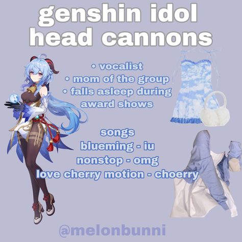 Scaramouche Clothes Hc, Clothing Headcanons Anime, Ganyu Headcanons, Kokomi Headcanons, Genshin Character Headcanons, Kokomi Clothes Hcs, Shenhe Kinnie, Silly Games, Casual Cosplay