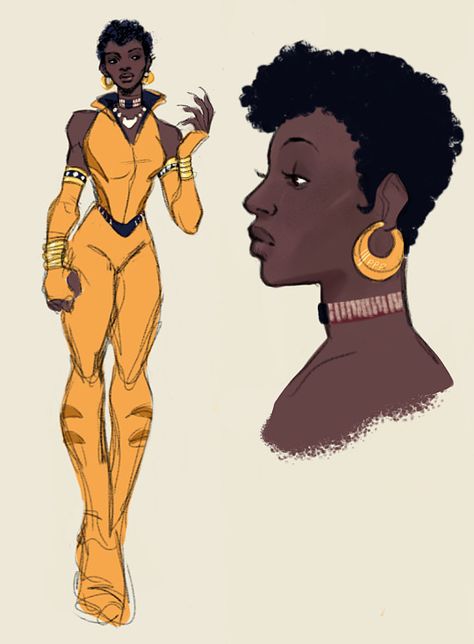 (14) A Vixen design I made all the way back in early 2023. The only recent addition to this page is the portrait on the right. – @plausible-possible-perhaps on Tumblr Onyx Dc Comics, Marilyn Moonlight Dc, Wonder Woman Character Design, Inque Batman Beyond, Batwoman Redesign, Black Starfire, Female Villian, Comic Heroes Art, Vixen Dc