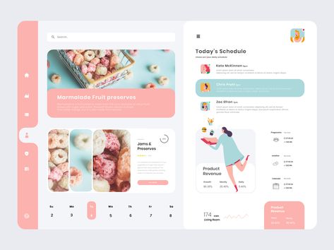 Website Landing Page Design, Ui Ux Website, Website Landing Page, Flat Ui, Webdesign Inspiration, Dashboard Ui, Food Web, Design Websites, Web Design Tips