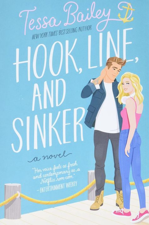 Fox Thornton, Hannah Bellinger, Chick Lit Books, Tessa Bailey, Hook Line And Sinker, Book Rentals, Summer Reading Lists, Don Juan, Entertainment Weekly