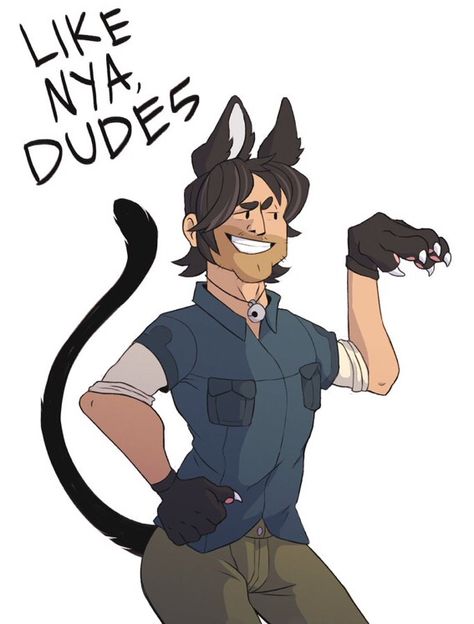 Tdi Fanart, Chris Mclean, Total Drama, Cat Ears, Drama