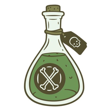 Poison Bottle Illustration, Poison Bottle Drawing, Poison Drawing, Poison Illustration, Poison Drawings, February Prompts, Poison Logo, Poison Symbol, Bottle Of Poison