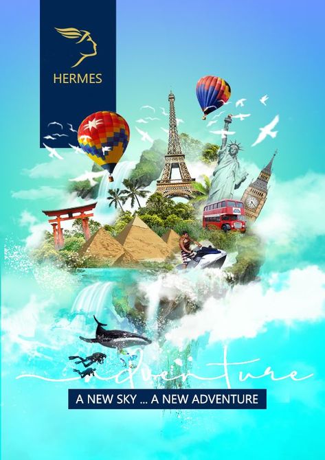 Travel Agency Poster, Hospitality And Tourism, Travel Advertising Design, Cards Poster, Travel Advertising, Office Interior Design Modern, Fashion Poster Design, Travel Poster Design, Travel Ads