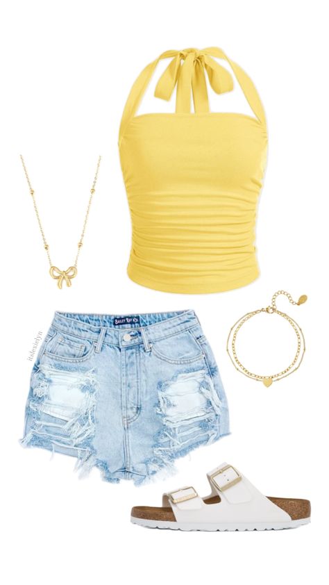 outfit inspo #style #fashion #summeroutfit #beachoutfit #schooloutfit #vacationoutfit #pinkoutfit #fitinspo #outfitshuffle #outfitidea #preppy #coconutgirl #vanillagirl #coastal #aesthetic Preppy Girl Aesthetic, Freshman Outfits, Summer Fits Aesthetic, Cute School Fits, Outer Banks Outfits, Trendy Outfits Inspiration, Preppy Outfits For School, Sarah Cameron, Jean Short Outfits