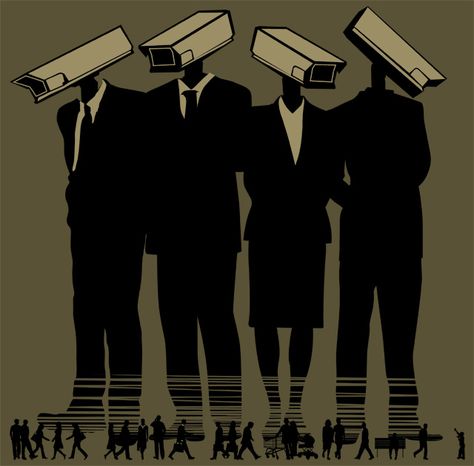 Big Brother is watching. Object Heads, Tv Head, Camera Art, Gcse Art, Foto Art, Surveillance Camera, Cctv Camera, Security Camera, Satire