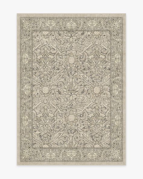 Morris & Co. Montreal Natural Stone Tufted Rug | Ruggable Carpeted Living Room Ideas, Dining Rug Ideas, Ruggable Living Rooms, Washable Runner Rug, Beige Cabinets, Stone Rug, Accessible Beige, Transitional Contemporary, Ruggable Rug