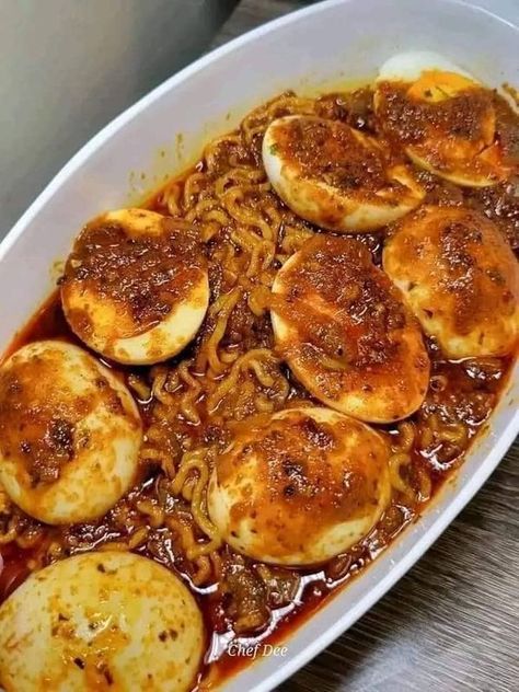 Chef Charles Parks | Egg ramen boil recipe 😋🔥 | Facebook Ramen Egg Boil, Ramen With Boiled Egg, Spicy Garlic Butter Sauce, Egg Ramen, Egg Boil, Boil Egg, Charles Parks, Ramen Egg, Spicy Ramen