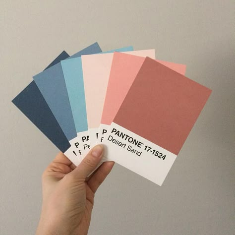 Gefällt 63 Mal, 3 Kommentare - Johanna (@kotiloblogi) auf Instagram: „Some of my favourites at the moment. #pantone #favouritecolour“ Bedroom Colour Palette, Interior Color Schemes, Paint Color Schemes, Color Palette Pink, Hygge Decor, Fall Color Palette, Palette Inspiration, Colour Inspiration, Paint Palette