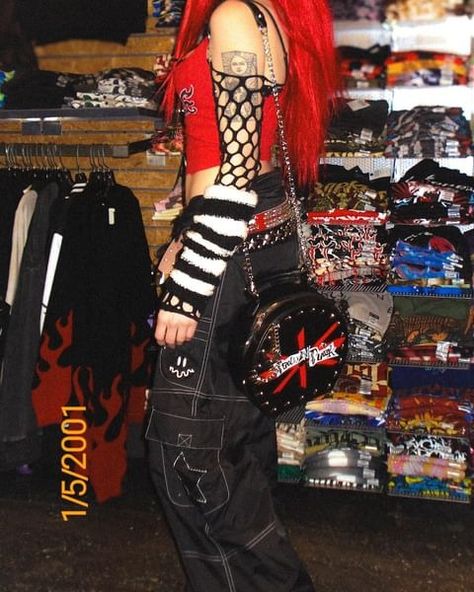 Emily Riboflavin, Black Parachute Pants, Punk Bag, Mall Goth, Made By Me, Habitat, Parachute Pants