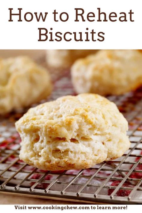 Let’s talk about reheating biscuits because face it: We can’t eat them all at once, and who only bakes two at a time? Prepare your biscuits for reheating... Dinner Biscuit, Almond Flour Biscuits, Beautiful Baking, Fluffy Biscuits, Biscuit Recipes, How To Make Biscuits, Drop Biscuits, Biscuits Easy, Homemade Biscuits