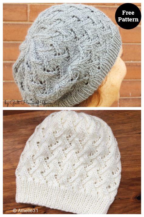 7 Simple Slouch Hat Free Knitting Pattern and Paid - Page 2 of 2 Slouch Hat Pattern Free, Slouch Hat Knit Pattern, Knit Slouchy Hat Pattern, Slouchy Beanie Knit Pattern, Slouchy Beanie Pattern, Hat Free Knitting Pattern, Knitted Slouch Hat, Slouch Hat Pattern, Beanie Pattern Free