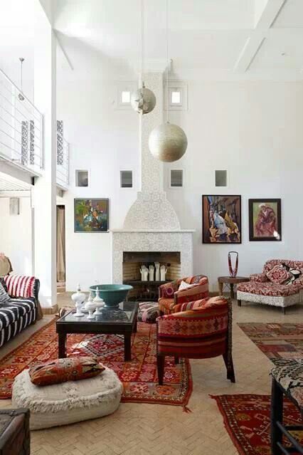 :: Modern Moroccan Living Room, Modern Moroccan Decor, Moroccan Decor Living Room, Moroccan Living Room, Style Salon, Moroccan Interiors, Style Living Room, Moroccan Design, Moroccan Decor