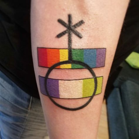 Genderqueer Flag, Equals Sign, Pride Tattoo, Non Binary Pride, Book Tattoo, Non Binary, The Pride, Pride Flag, Pride Flags