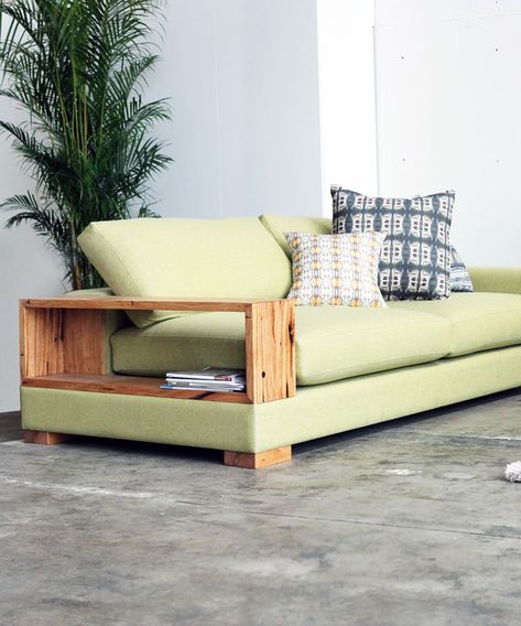 The Neptune Sofa by Yard Furniture at Yard Furniture Showroom, Preston Couch Upcycle, Built In Lounge, Recycled Timber Furniture, Yard Furniture, Room Designer, Couch Ideas, Eco Products, Furniture Design Wooden, Timber Furniture