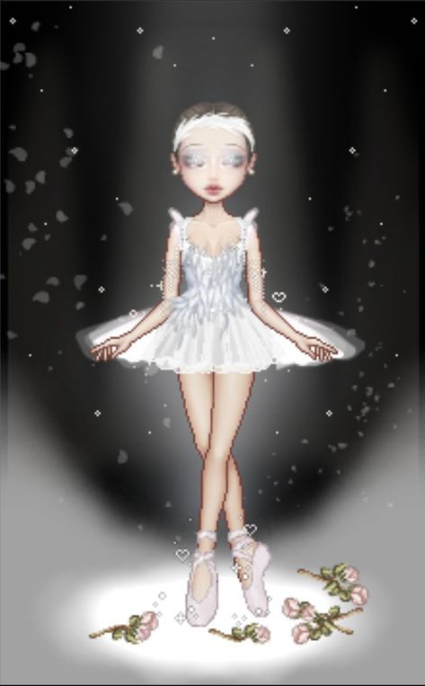 Swan Lake Odette cosplay costume inspired outfit ○ everskies fashion dress up game Odette Cosplay, Swan Lake Odette, Outfit Drawing, Fashion Dress Up Games, Princess Tutu, Tutu Outfits, Drawing Clothes, Swan Lake, Up Game