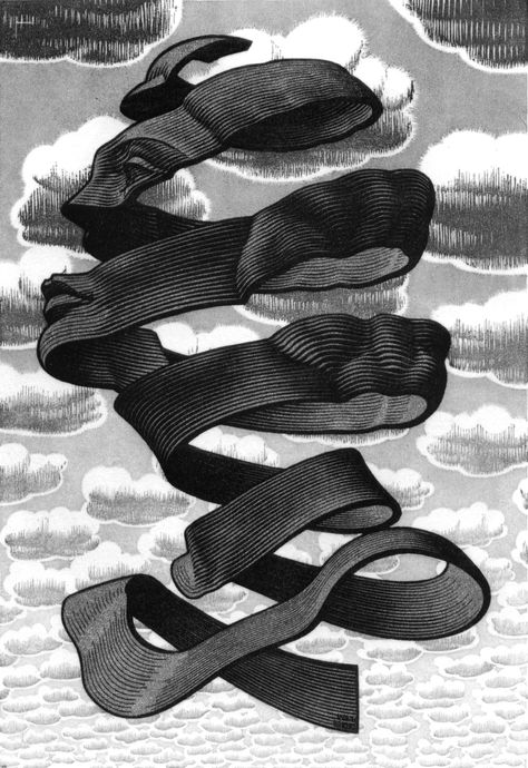 Tales of Mystery and Imagination | The Genealogy of Style Mc Escher Art, Illusion Kunst, Escher Art, Maurits Cornelis Escher, M C Escher, Mc Escher, Illusion Art, Wood Engraving, Op Art