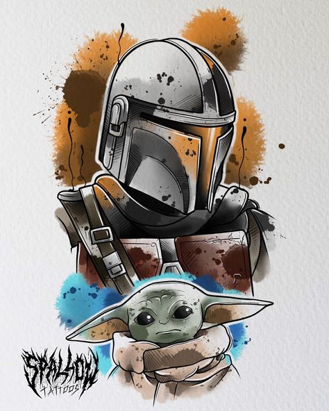 The Mandalorian Mandalorian Cosplay, Star Wars Drawings, Star Wars Tattoo, Star Wars Birthday, Star Wars Wallpaper, Star Wars Artwork, Star Wars Fan Art, Star Wars Images, Star Wars Poster