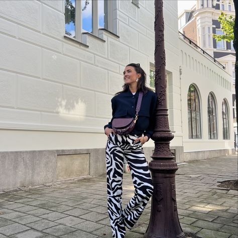 Couldn’t wait to wear these zebra pants again 🤍🖤 We are running out of a lot of fabrics and also this done! We only have a few sizes available for instant shipping (and it’s on sale!!). Use code EXTRA10 on sale items and get 10% extra discount! #sale #thelaunchofficial #thelaunch #ondemandfashion #ondemand Zebra Pants Outfit Summer, Zebra Pants Outfit, Zebra Jeans, Zebra Pants, Zebra Pant, Pants Outfit Summer, Jeans Outfits, Discount Sale, Outfit Summer