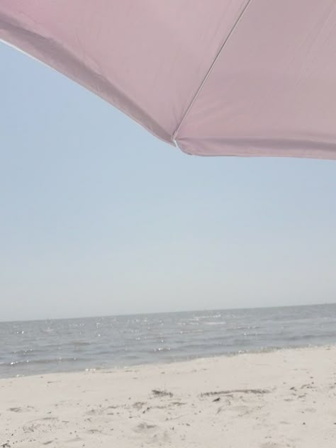 Coastal Pink Aesthetic, Light Pink Summer Aesthetic, Pink Coastal Princess, Light Pink Beach Aesthetic, Simple Summer Aesthetic, Pink Beach Umbrella, Mermaid Motel, Pink Coastal, Sky Zone