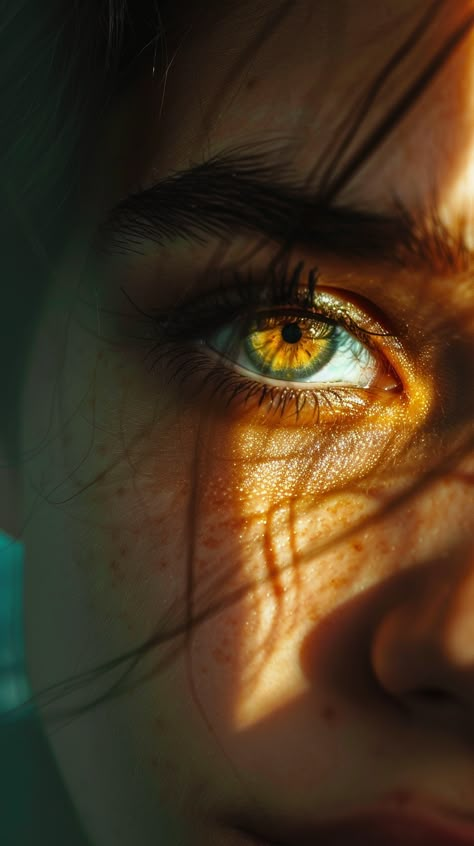 Dimmed Light in Eyes Reflecting Weariness Reflection In Eyes Art, Two Eyes Photography, Reflection In Eye, Human Eye Photography, Color Pencil Face, Golden Hazel Eyes, Photography For Drawing, Background For Poetry Writing, Background For Poetry