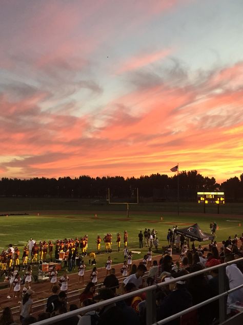 Friday Night Lights... Oxnard High School Football Football Night, High School Asthetics, High School Sports Aesthetic, America High School, Usa High School Aesthetic, High School Football Field Aesthetic, Football Aesthetic High School, American High School Aesthetic, Friday Night Lights Aesthetic