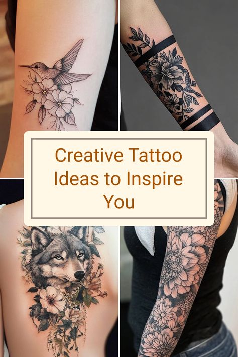 Discover some fantastic tattoo ideas to spark your creativity! Whether you're considering a charming hummingbird design, striking men's half sleeve tattoos, or bold wolf tattoos that pack a punch, we've got tips for you. Explore cool sleeve tattoos tailored for women and get inspired by unique concepts. With so many options to choose from, finding the perfect tattoo idea can be overwhelming but exciting. Let's turn that creative spark into personalized body art that truly expresses you! Feather Tattoo Drawing, Cool Sleeve Tattoos, Fantastic Tattoo, Angel Tattoo For Women, Creative Tattoo Ideas, Design Your Own Tattoo, Half Sleeve Tattoos, Side Neck Tattoo, Hummingbird Design