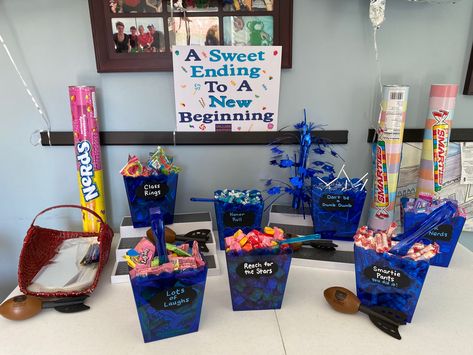 A Great Ending to a New Beginning Sweet Ending To A New Beginning Party, Candy Bar For Graduation Party, Graduation Party Candy Bar, Party Candy Bar, Honor Roll, Party Candy, A New Beginning, New Beginning, Grad Parties