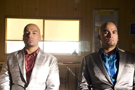 Daniel Moncada Breaking Bad Twins, Salamanca Twins, Francis Forever Mitski, Salamanca Family, Creepy Twins, Breaking Bad Costume, Breaking Bad Seasons, Duke City, Gus Fring