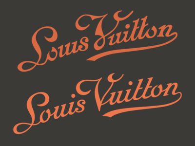 Louis Vuitton script redesign Street Preppy, Inspiration Typographie, Louis Sullivan, Font Lettering, Minimalist Font, America's Cup, Typographic Art, Cool Typography, Typo Logo