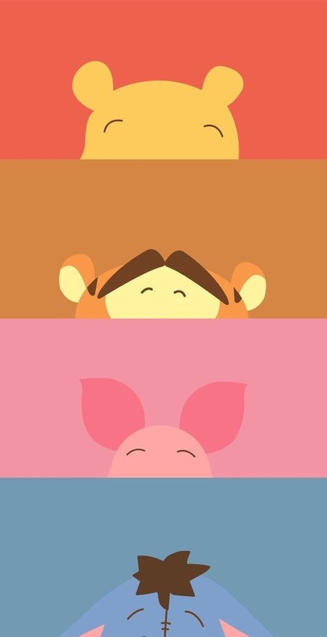 Iphone Wallpaper Disney, Winnie The Pooh Pictures, Cute Winnie The Pooh, Disneyland Pictures, Wallpaper Disney, Karakter Disney, Disney Background, Winnie The Pooh Friends, Disney Phone Wallpaper