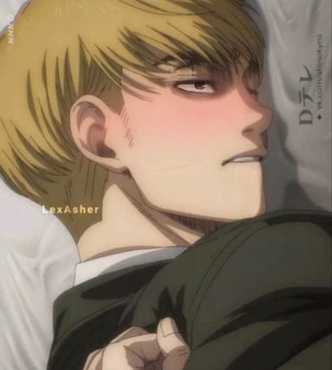 Formal Id Picture, Biting Lip, Anime Lips, رورونوا زورو, Aot Memes, Armin Arlert, Character Inspiration Male, Attack On Titan Season, Fairy Tail Ships