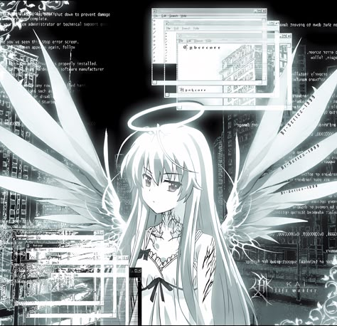 Cyberangel Aesthetic, Cybercore Anime Pfp, Cybertech Aesthetic, Cybergoth Anime Pfp, Cybercore Aesthetic Wallpaper, Cybercore Art, Breakcore Pfp, Cybergoth Core, Cybercore Header